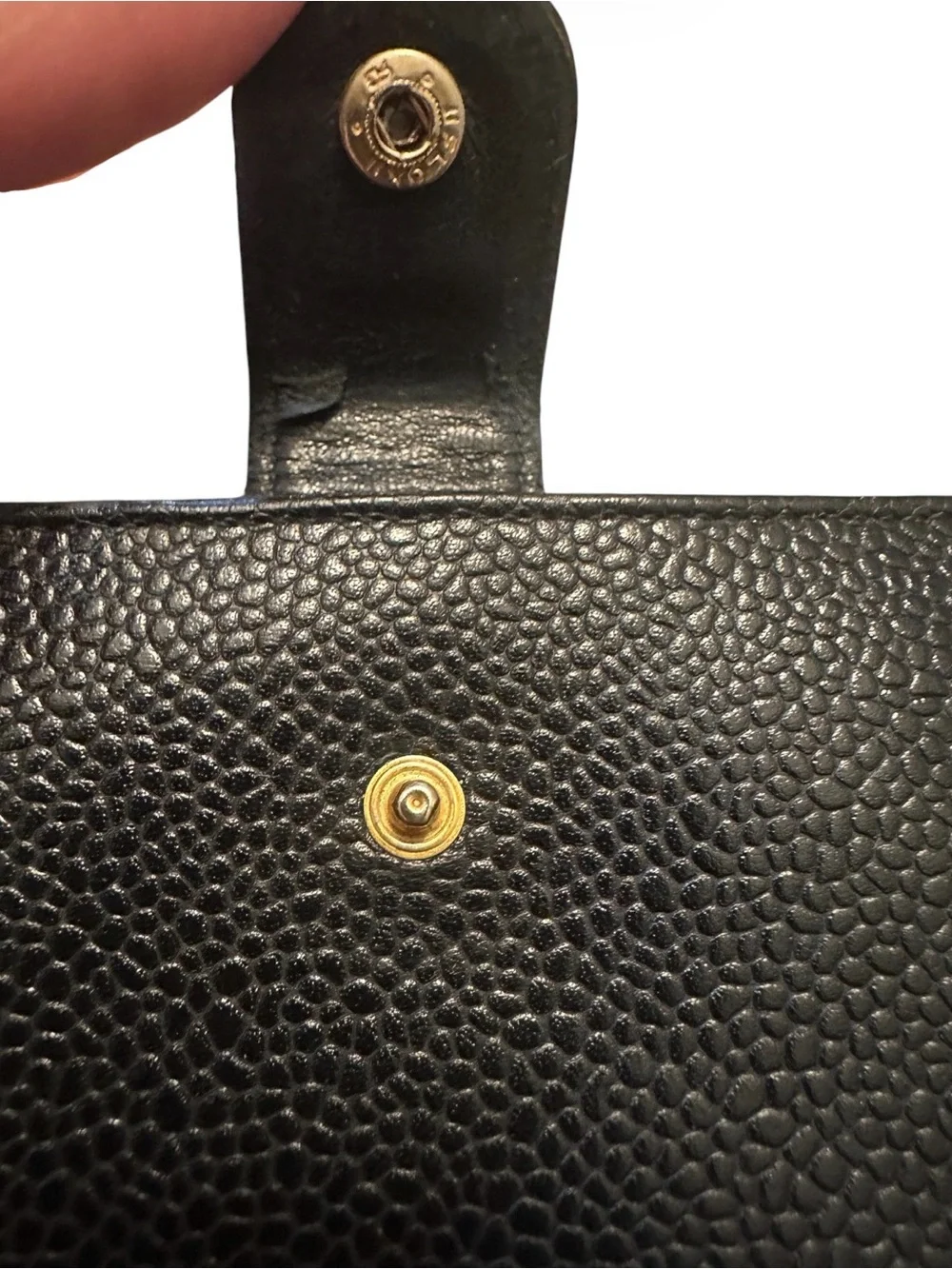 CHANEL refined clutch